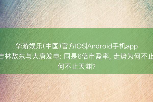华游娱乐(中国)官方IOS|Android手机app下载 吉林敖东与大唐发电: 同是6倍市盈率， 走势为何不止天渊?