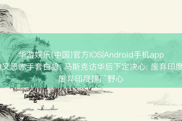 华游娱乐(中国)官方IOS|Android手机app下载 莫迪又思赤手套白狼， 马斯克访华后下定决心: 废弃印度建厂野心