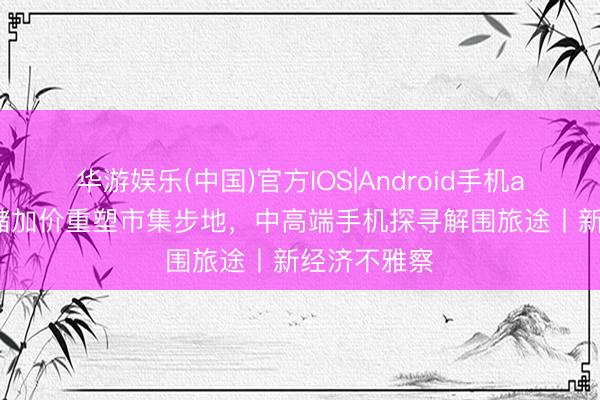 华游娱乐(中国)官方IOS|Android手机app下载 存储加价重塑市集步地,中高端手机探寻解围旅途丨新经济不雅察